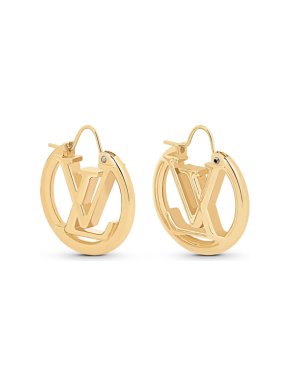 Louis Vuitton Sold Out Small Louise Hoop Earrings