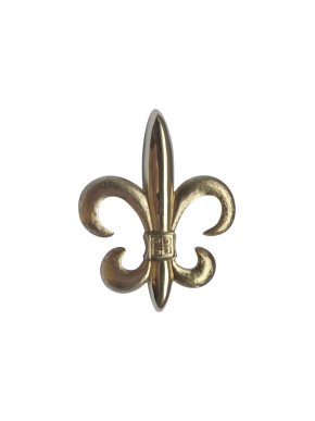 Givenchy Vintage Fleur De Lis Brooch