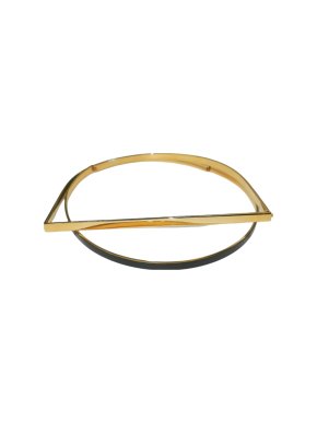 Uncommon Matters Gold Tone New Wave Necklace