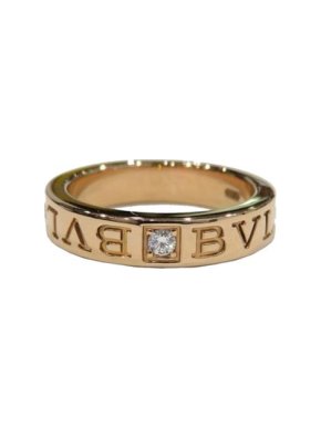 Bvlgari Yellow Gold & White Diamond Bvlgari Bvlgari Ring 8.5