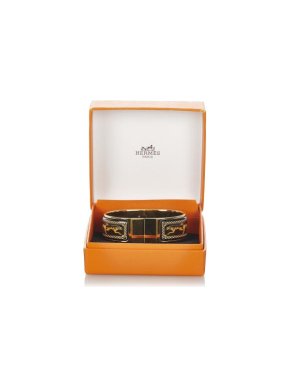 Hermes Loquet Enamel Bracelet