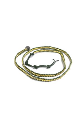 Lucie and Jade leather bracelet