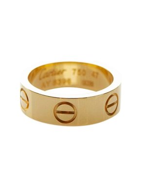 Cartier 18ct yellow gold love ring 47