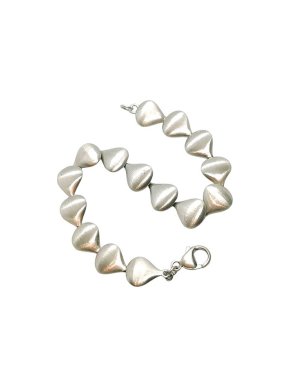 Paul Spurgeon sterling silver pebble bracelet