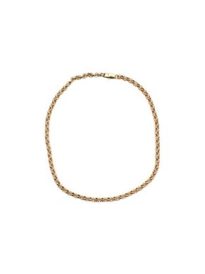 Laura Lombardi gold tone box chain necklace
