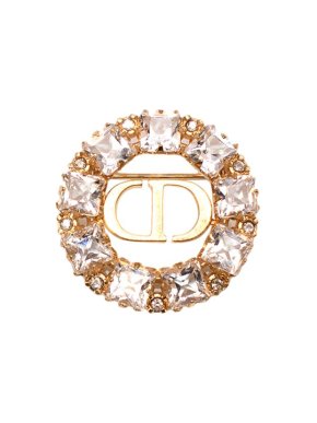 Dior Crystal Petit CD Brooch