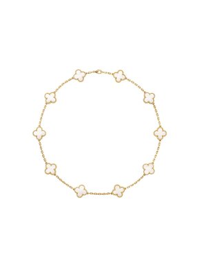 Van Cleef & Arpels Vintage Mother Of Pearl Necklace