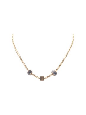 Louis Vuitton Monogram Crystal Gamble Necklace