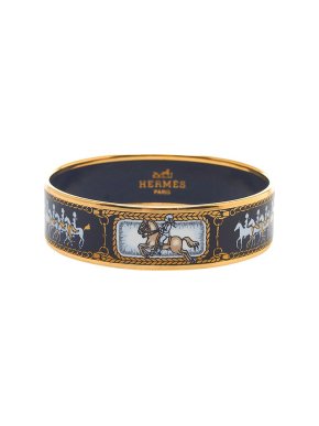 Hermes Grand Apparat Enamel Bangle