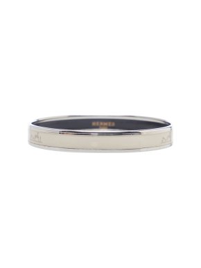Hermes Enamel Narrow Caleche Bangle