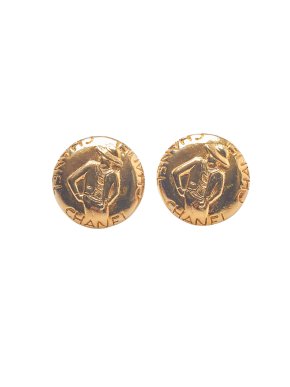 Mademoiselle Coco Chanel Clip-On Earrings