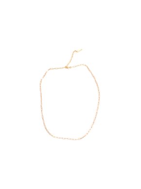 Saint Laurent Gold Plated Chain Necklace
