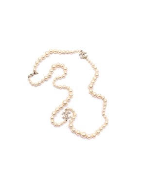 Chanel Two CC Pearl Necklace