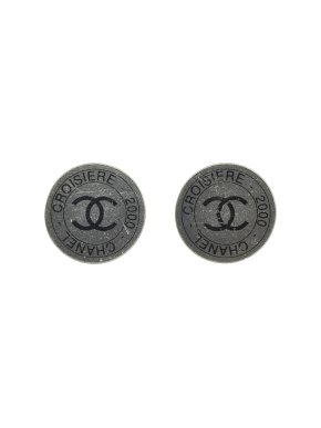 Chanel Croisiere Vintage CC Clip-on Earrings