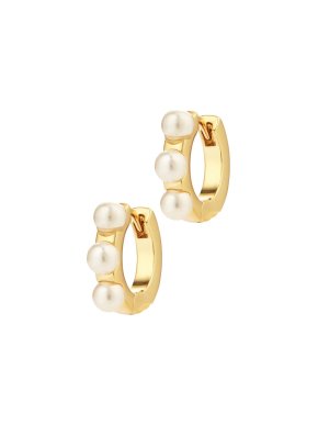 MeMe London 18kt Gold Plated Love Spell Earrings