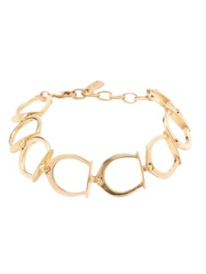 Saint Laurent Horseshoe-Link Bracelet