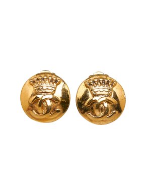 Chanel CC Clip-on Earrings