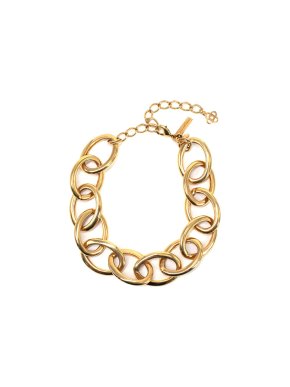 Oscar de le Renta Gold-tone Chain Necklace