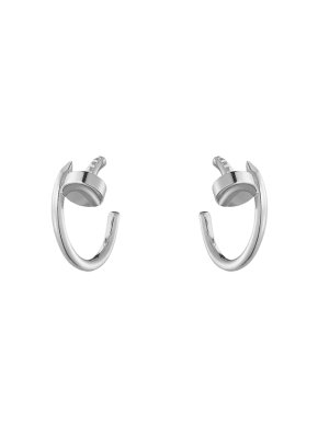Cartier Juste un Clou White Gold Earrings