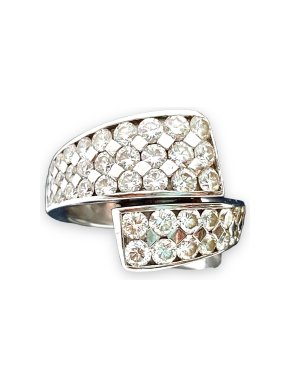 Picchiotti 18ct White Gold Diamond Cluster Ring