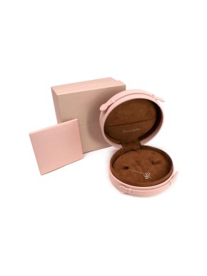 Ruwaya 18k Gold White Sapphire and Diamond Petal Pendant Necklace