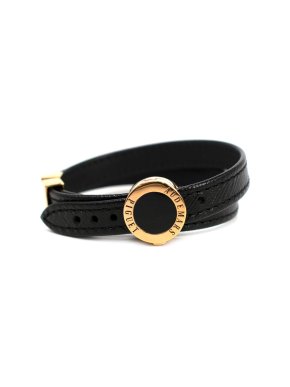 Audemars Piguet Black Leather Bracelet