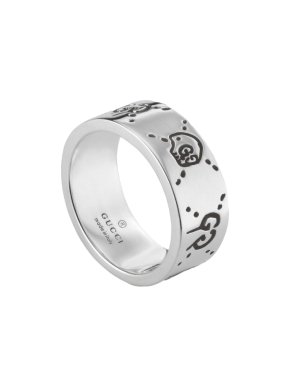 Gucci Sterling Silver Ghost Ring
