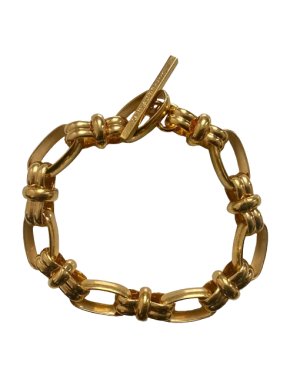 Saint Laurent Gold Chain-link Bracelet