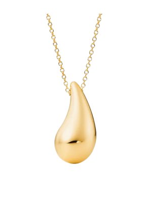 Tiffany & Co. Elsa Peretti 18kt Yellow Gold Teardrop Pendant Necklace