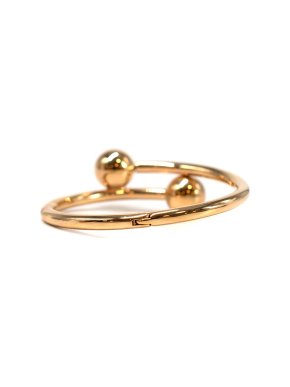 JW Anderson Double Ball Gold Toned Bracelet