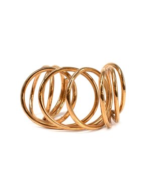 Loewe Gold Plated Hoop Cuff Bracelet