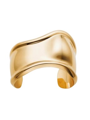 Tiffany & Co. Elsa Peretti 18kt Yellow Gold Small Bone Cuff