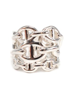 Hermes Sold-out Chaine D'ancre Enchainee Large Model Ring
