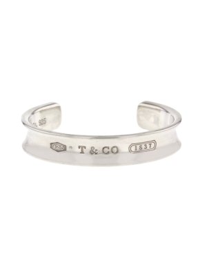 Tiffany & Co Silver 1837 Narrow Bangle