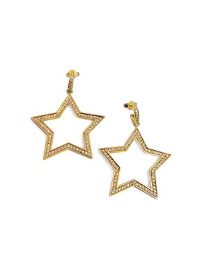 Pasquale Bruni XL Diamond Star Earrings