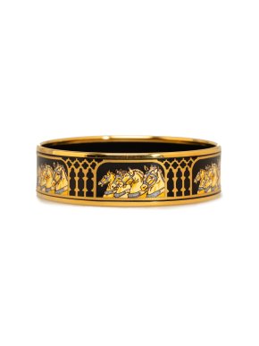 Hermes Cloisonne Bangle GM