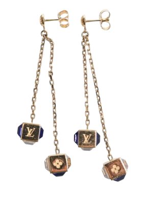 Louis Vuitton Gamble Drop Earrings