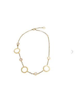 Bvlgari Mother of Pearl Link Necklace