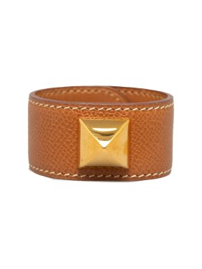 Hermes Medor Leather Bracelet