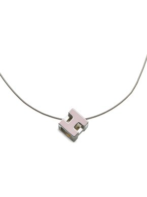 Hermes Cage dH Cube Necklace
