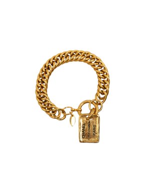 Chanel Vintage 31 Rue Cambon Paris Link Charm Bracelet