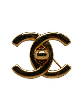 Chanel CC Turn-Lock Brooch