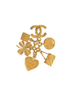 Chanel Icon Charms Pin Brooch