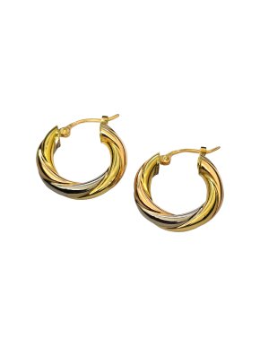 Bespoke 18k Gold Creole Earrings