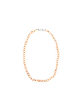 Bespoke Pink Round Freshwater Pearl Necklace 1