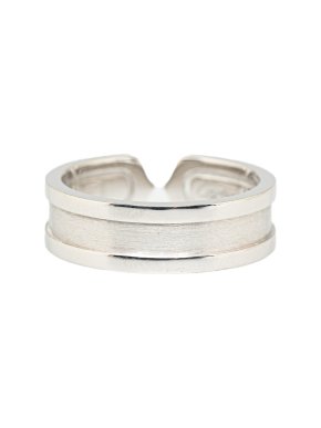 Cartier 18K White Gold C2 Ring