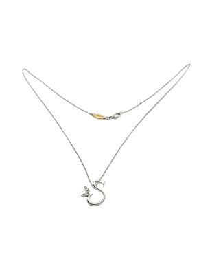 Boodles 18ct White Gold S Pendant