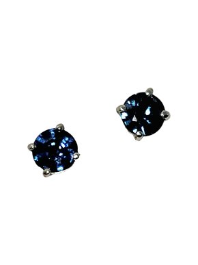 Bespoke 0.5ct Sapphire Earrings
