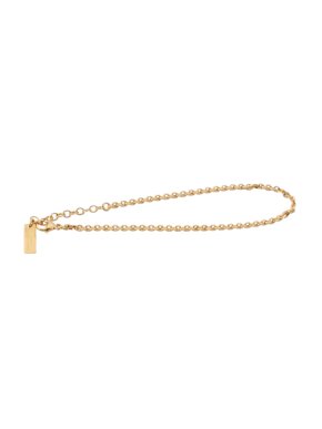 Saint Laurent READY Gold-Tone Chain Link Bracelet