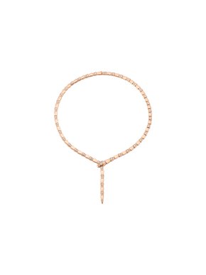 Bvlgari Rose Gold Serpenti Viper Necklace 1